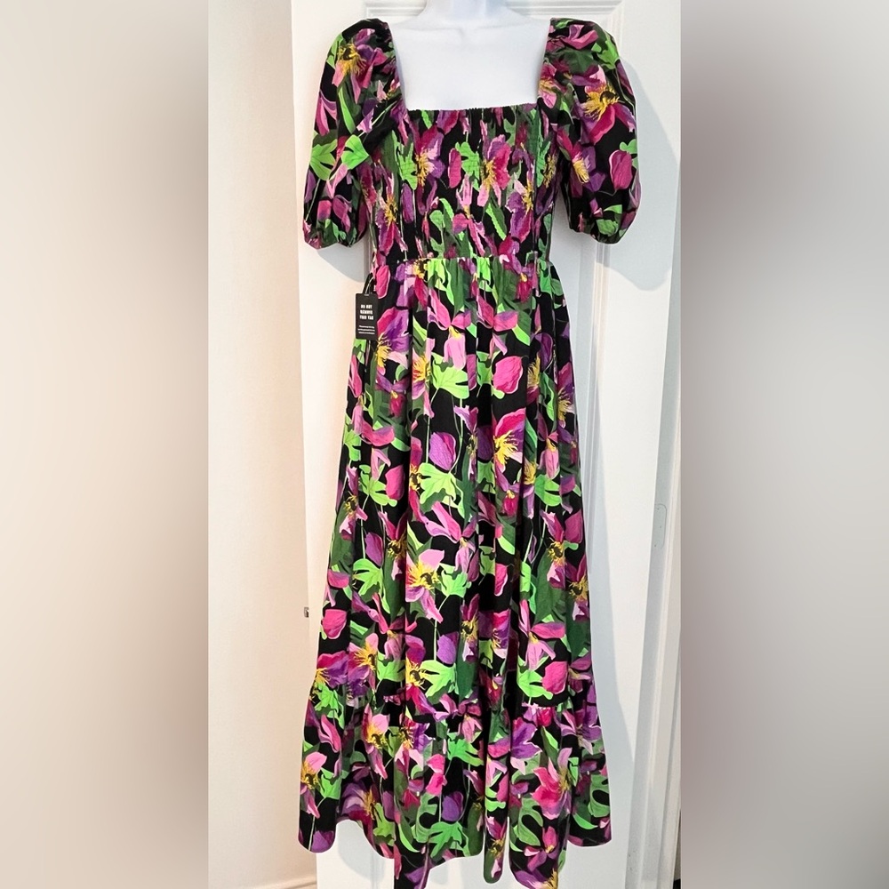 Express Multicolor Floral Dress